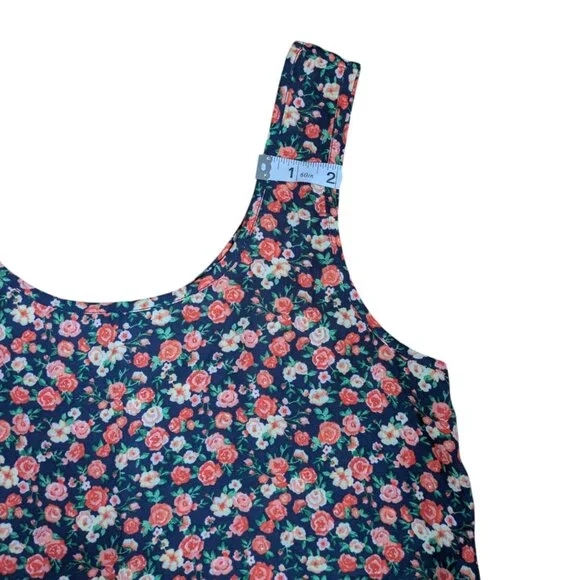 Forever 21 Pink Floral Flowy Tank Top Women Size S - Picture 5 of 8